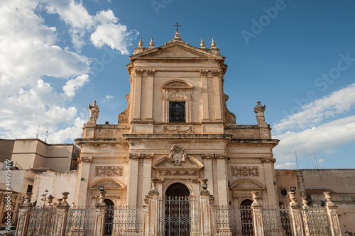 barocco cattedral in Ispica, Ragusa photo