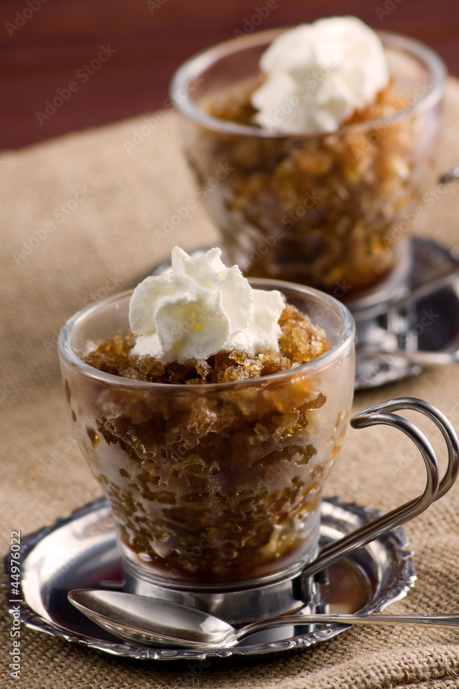 Granita di caffè - Coffee granita (italian ice) Granita di caffè - Coffee granita (italian ice)