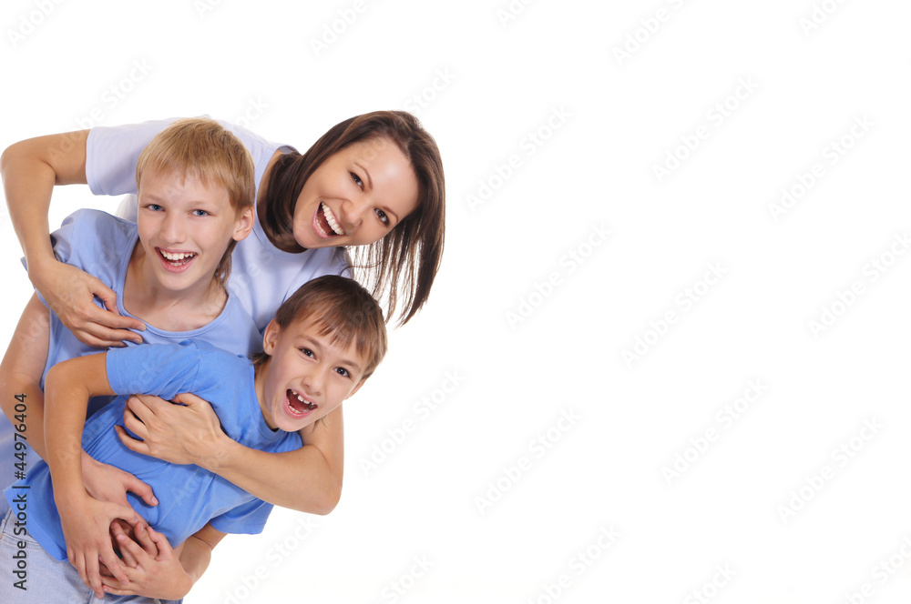mom with sons mom with sons