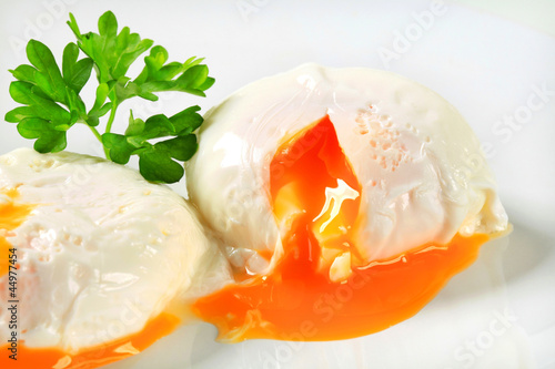 Poached eggs