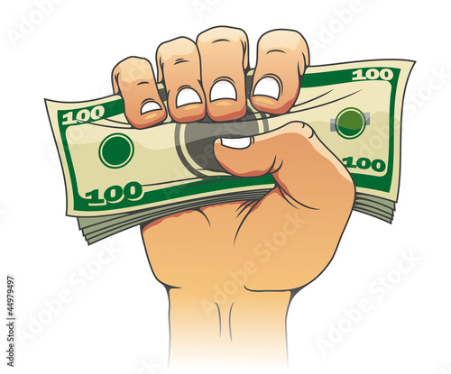 Money in people hand