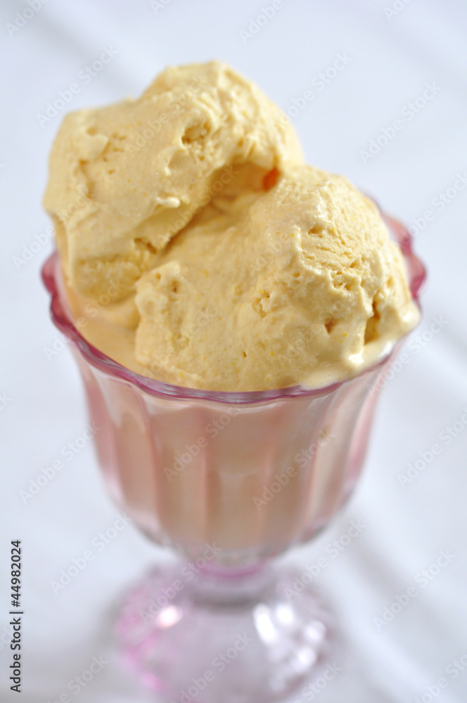 Vanille Eiscreme Vanille Eiscreme