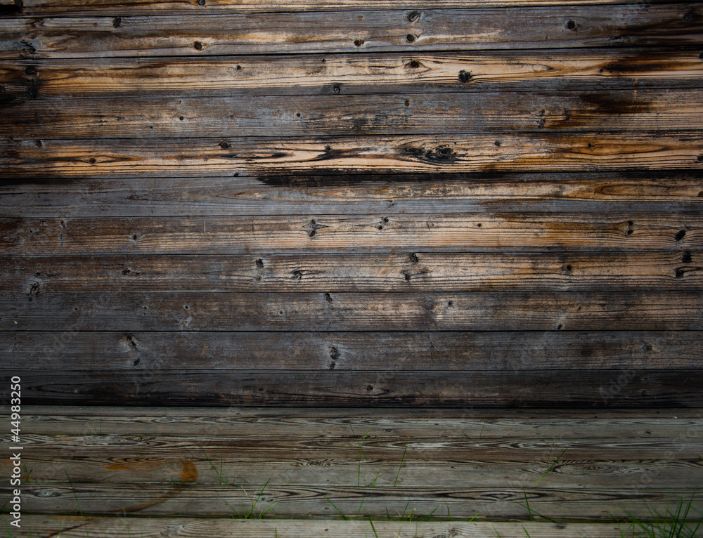 Fototapeta premium wooden fence panels