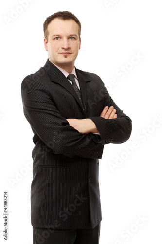 Closeup portrait of a successful businessman