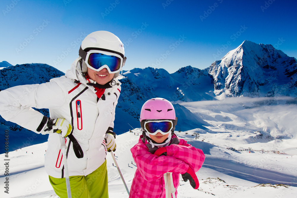 Skiing, winter , ski holidays