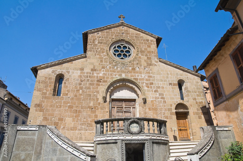 Church of St. Francesco. Capranica. Lazio. Italy. photo