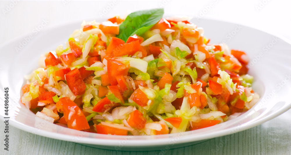 Fresh vegetable salad Fresh vegetable salad
