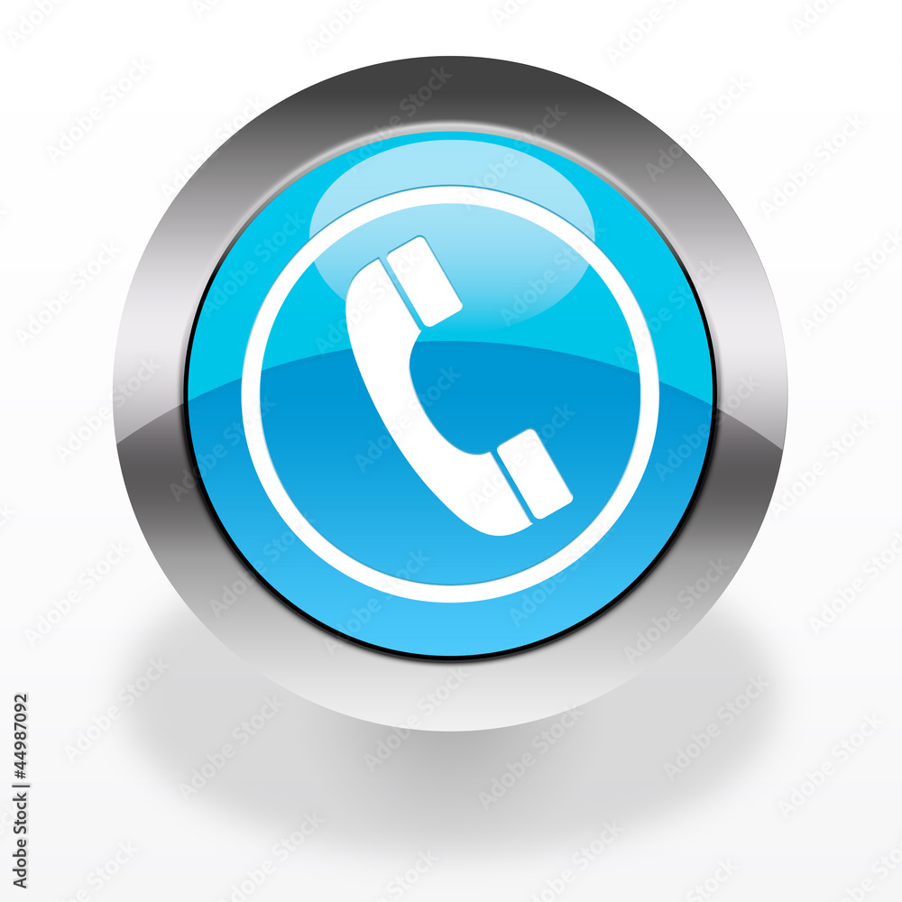 Phone glossy icon Phone glossy icon