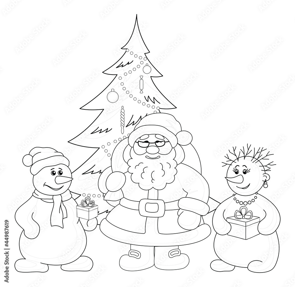 Santa Claus Outline Images  Free Download on Freepik