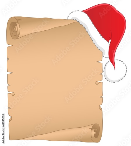 Christmas theme parchment 1
