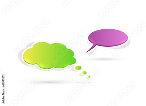 Speech bubbles