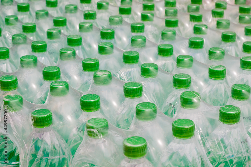 Drinking water green cap in pack Drinking water green cap in pack
