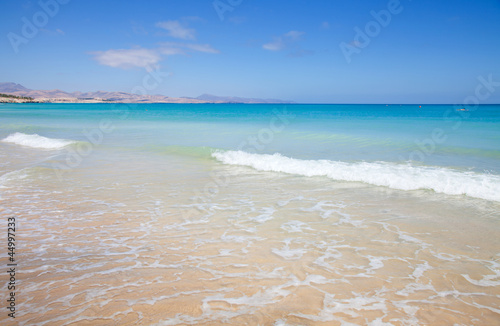 Fototapeta Naklejka Na Ścianę i Meble -  Fuerteventura,  Playa De Sotavento on Jandia peninsula
