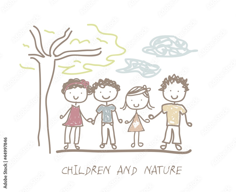 children and nature