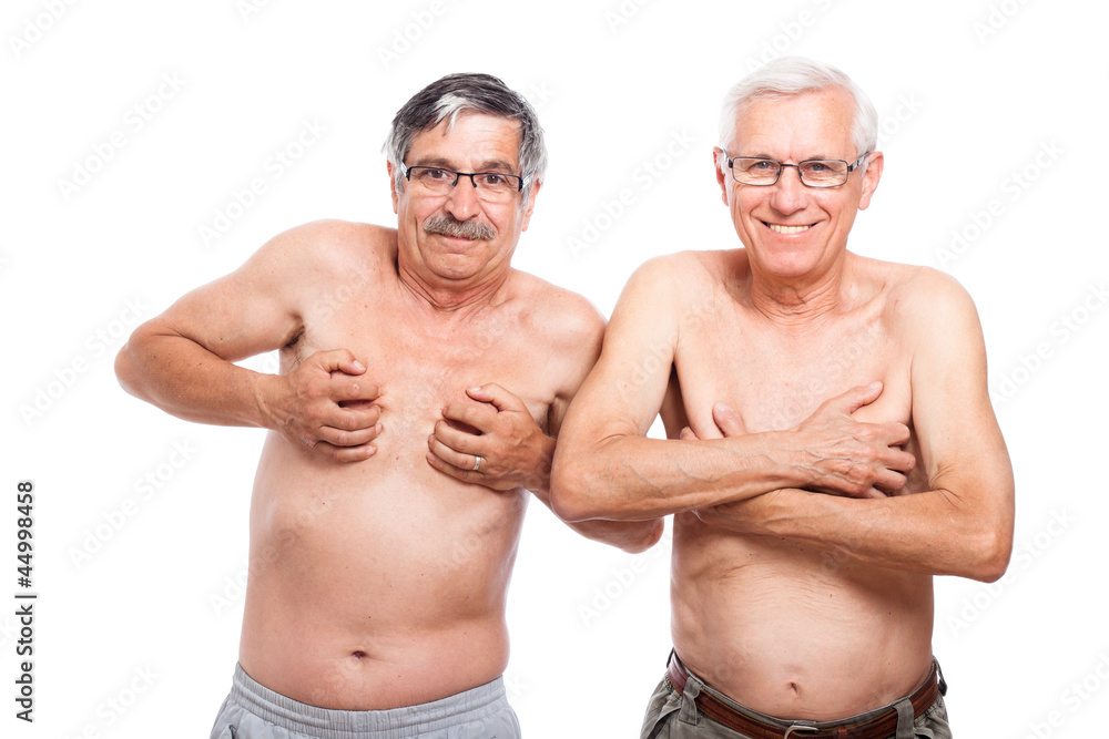Funny seniors showing body Funny seniors showing body