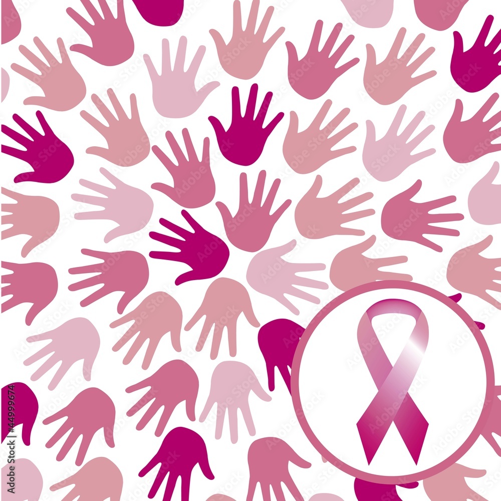 Fototapeta premium breast cancer awareness ribbons