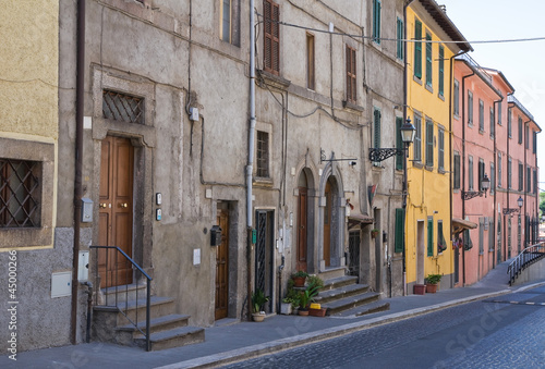 Alleyway. Soriano nel Cimino. Lazio. Italy. © Mi.Ti.
