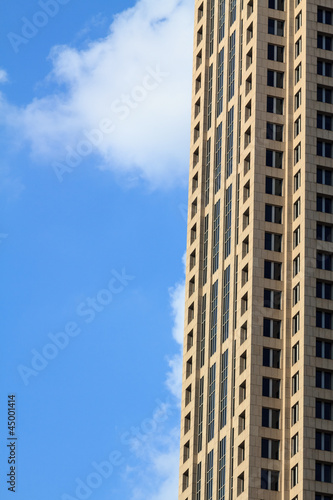 Facade of a skyscraper