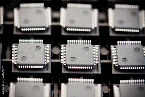 SMD integrated circuits photo