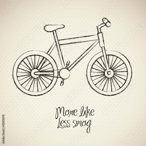 illustration bike
