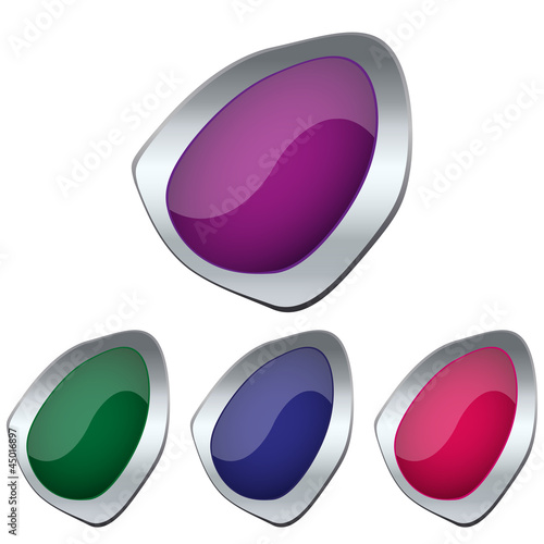 colored button