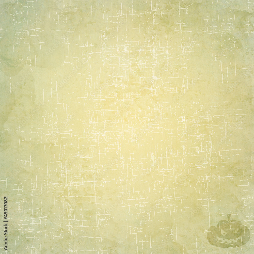 Pumpkin icon on old paper background and pattern Pumpkin icon on old paper background and pattern