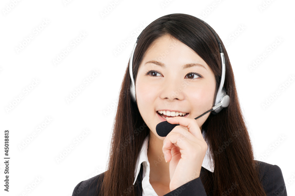 Beautiful business operator. Portrait of asian. Beautiful business operator. Portrait of asian.