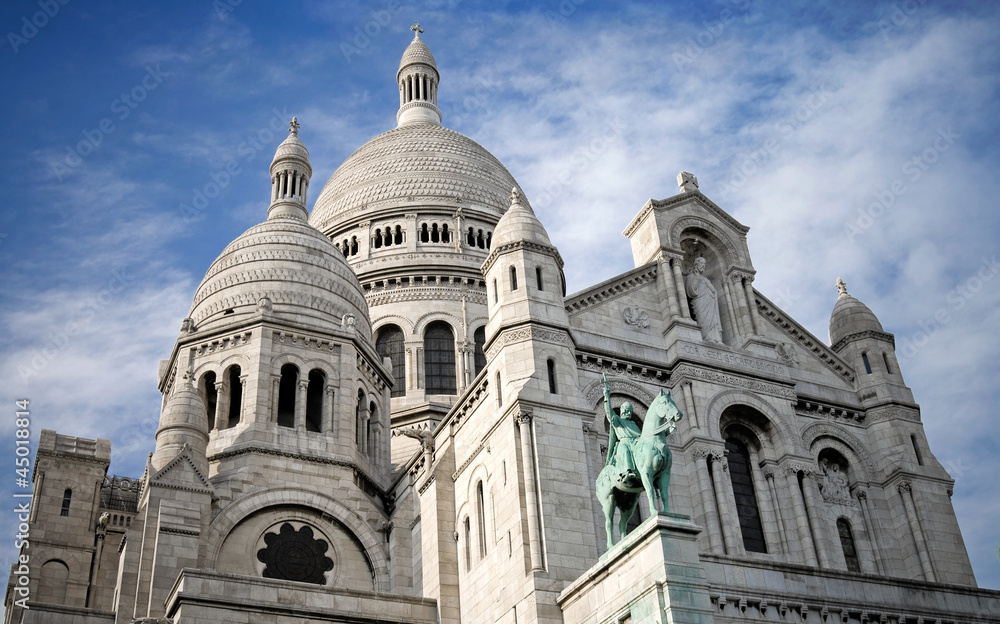 Basilique du Sacre Coeur. Paris, France