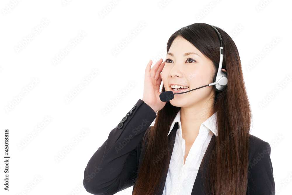 Beautiful business operator. Portrait of asian. Beautiful business operator. Portrait of asian.