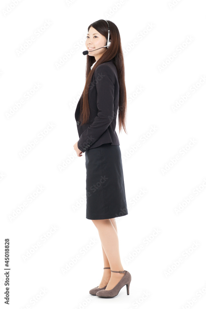 Beautiful business operator. Portrait of asian. Beautiful business operator. Portrait of asian.