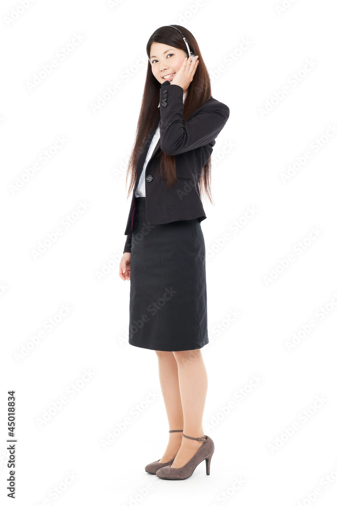 Beautiful business operator. Portrait of asian. Beautiful business operator. Portrait of asian.