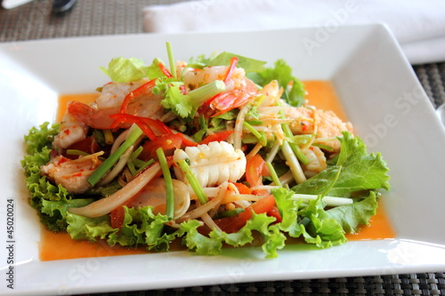spicy Seafood salad
