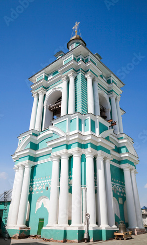 Uspenskii cathedral bell-tower in Smolensk, Russia photo