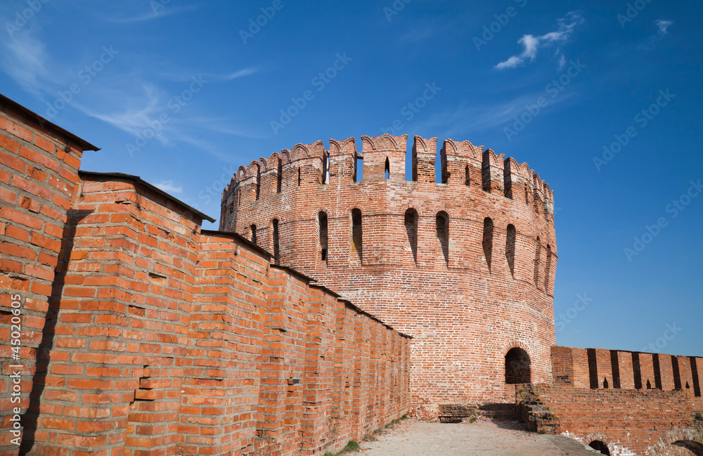 Ancient fortress in Smolensk, Russia