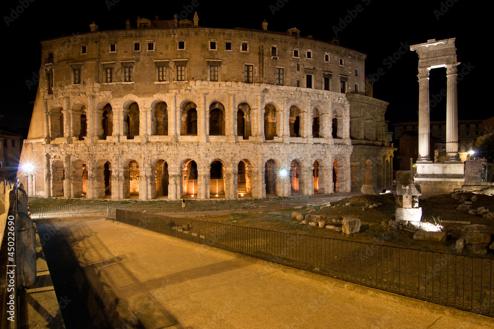 Theatre of Marcellus in Rome - Italy