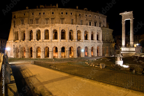 Theatre of Marcellus in Rome - Italy photo