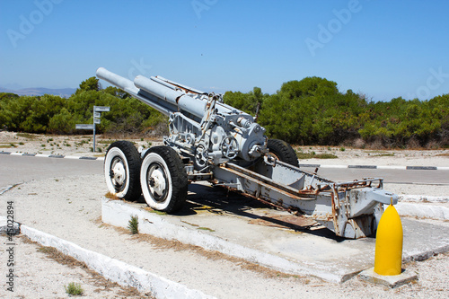 Old Cannon on Robben Island photo