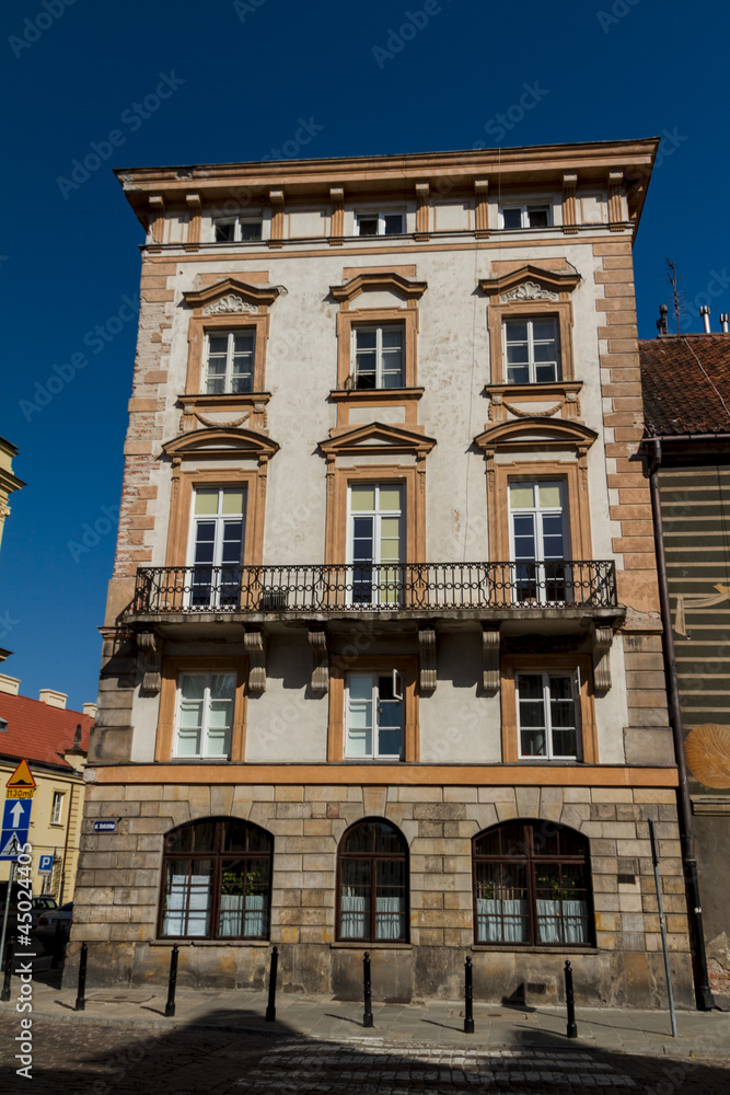 Obraz premium City center of Warsaw, Poland