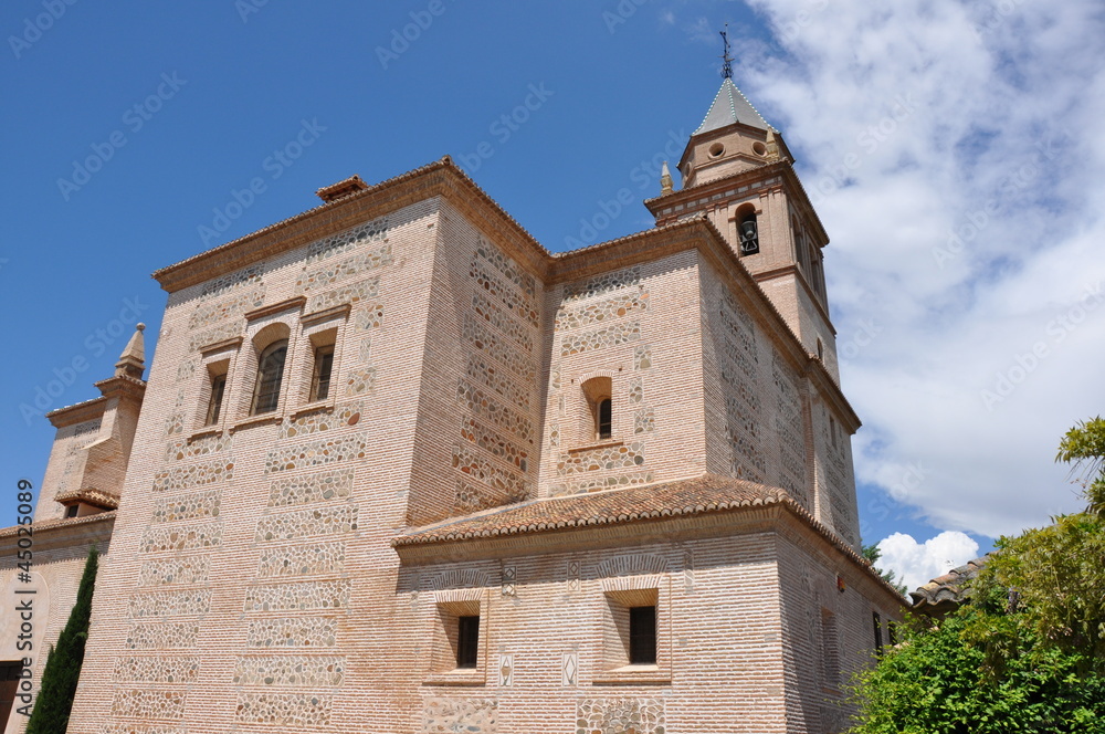 Obraz premium Blick auf Santa Maria – Alhambra, Granada in Spanien