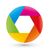 Colorful Business Logo -  Abstract Circle