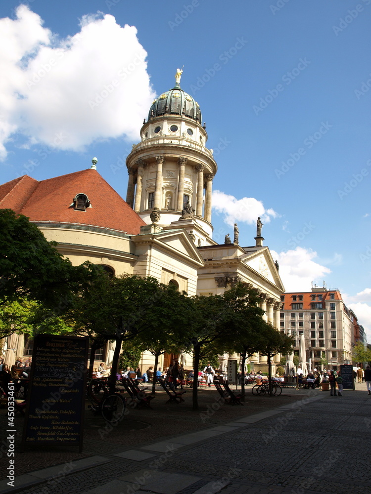 Fototapeta premium PLAZA DE GENDARMENMARKT