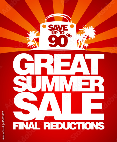 Final summer sale design template