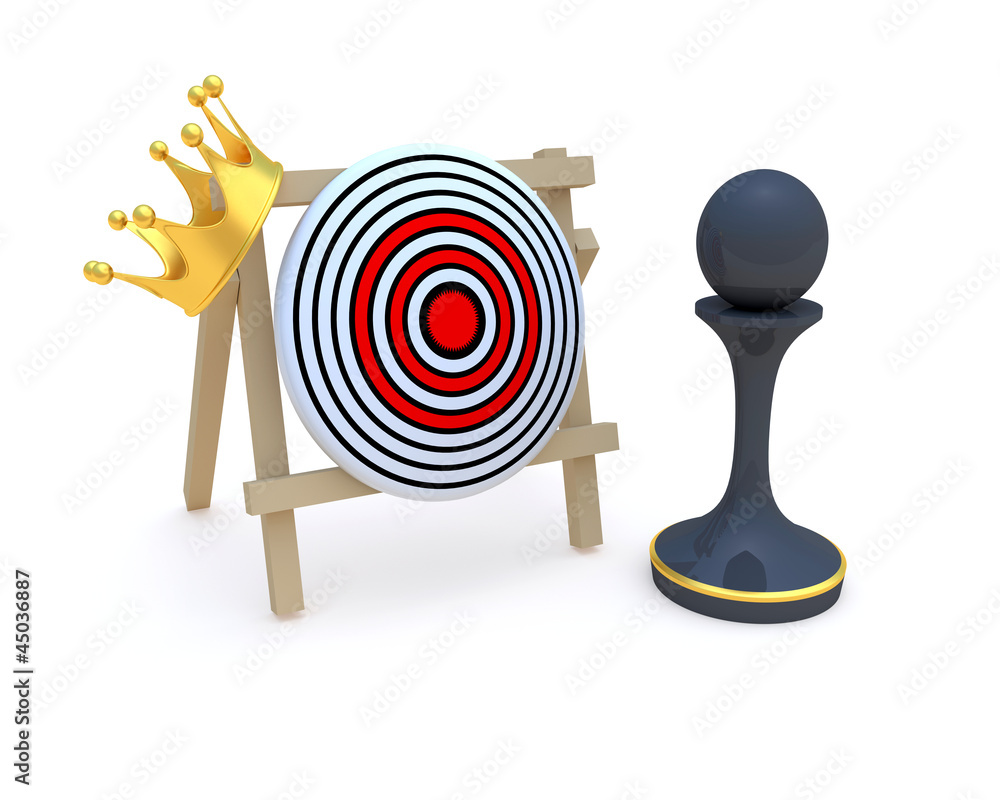 Pawn crown target Pawn crown target
