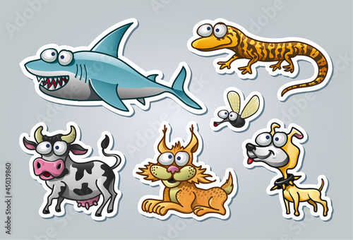 Cartoon animals