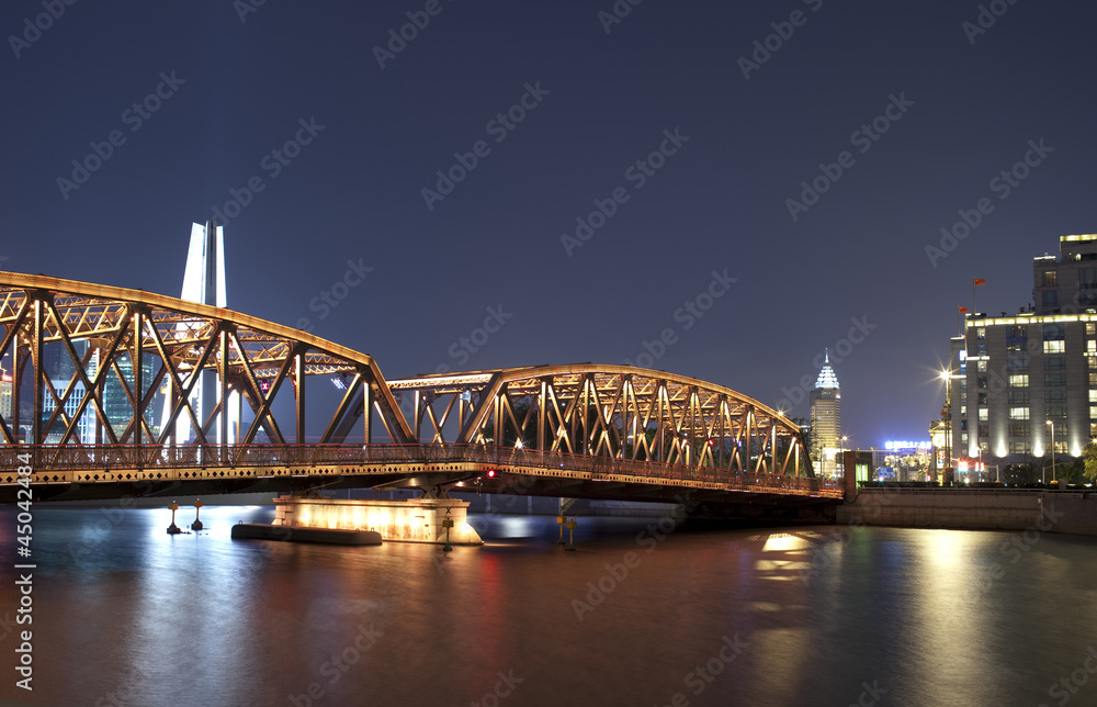 Obraz premium t Shanghai bund night