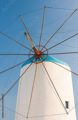 Windmill on Greek island