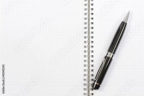 Notebook and pen - notepad