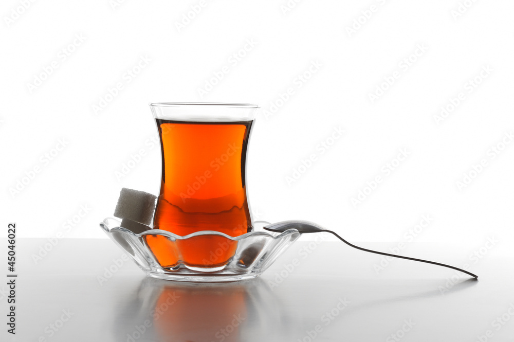 Turkish Tea and special glass-Türk Çayı Turkish Tea and special glass-Türk Çayı