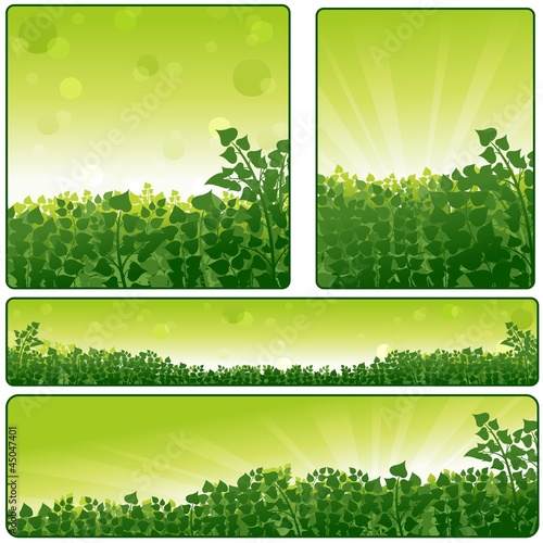 Nature Banner Set