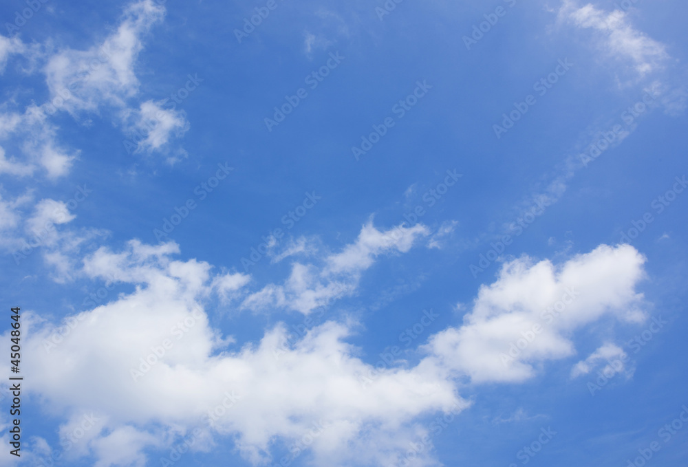 Naklejka premium 青空